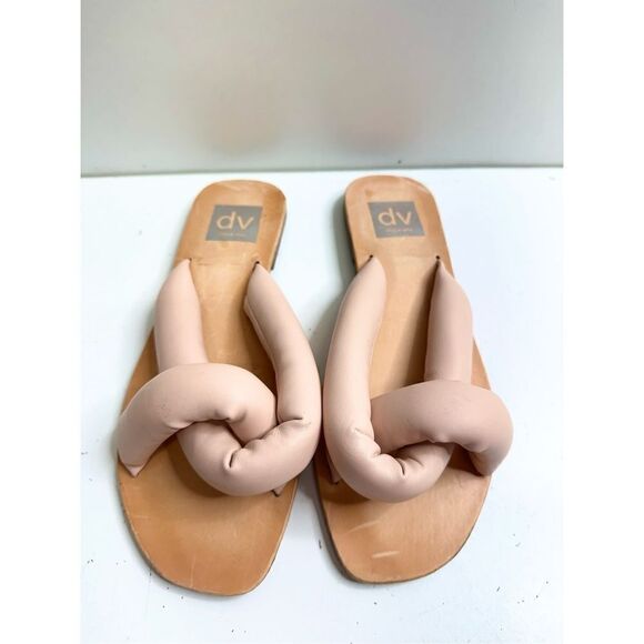 DV Dolce Vita Sandals‎ Womens Size 6.5 Pink Janae Slip On Flats - Picture 2 of 8